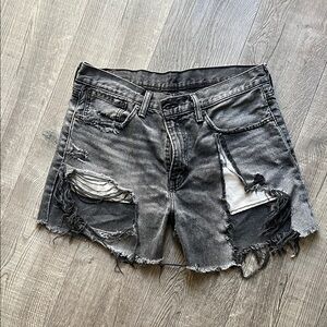 Levi's Gray Denim Jeans